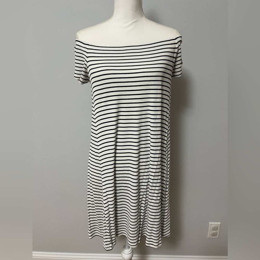 White Off The Shoulder Dress